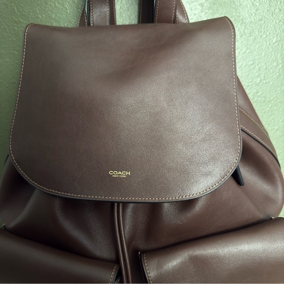 Coach Crosby Backpack Maple Large - Picture 5 of 15